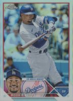2023 Topps Chrome #150 Mookie Betts Refractor Baseball Card