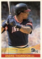1984 Donruss #94 Andre Thornton Baseball Card