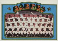 1972 Topps #262 Padres Team Baseball Card