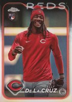 2024 Topps Chrome Update #USC150 Elly de La Cruz SP Baseball Card