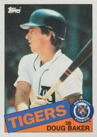 1985 Topps #269 Doug Baker Baseball Card