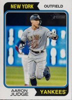 2023 Topps Heritage #152 Aaron Judge Baseball Card