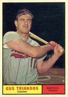 1961 Topps #140 Gus Triandos Baseball Card