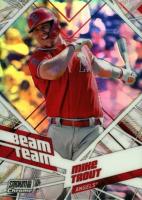 2021 Topps Stadium Club Chrome Beam Team #BTC2 Mike Trout Baseball Card