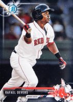 2017 Bowman Prospects #BCP101 Rafael Devers Chrome Baseball Card