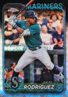 2024 Topps Chrome Logofractor Edition #300 Julio Rodriguez Baseball Card