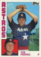 1984 Topps #586 Joe Niekro Baseball Card
