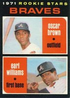 1971 Topps #52 Rookie Stars Braves Baseball Card