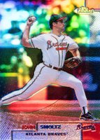 1999 Finest #211 John Smoltz Refractor Baseball Card