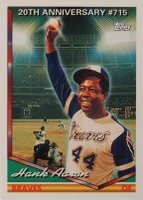 1994 Topps #715 Hank Aaron Baseball Card