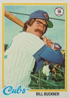 1978 Topps #473 Bill Buckner Baseball Card