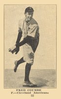 1917 Boston Store #33 Fred Coumbe Baseball Card