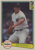 1982 Donruss #157 Rick Reuschel Baseball Card