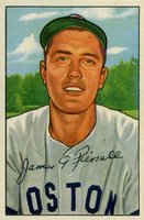 1952 Bowman #189 Jim Piersall Baseball Card