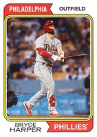 2023 Topps Heritage #17 Bryce Harper Baseball Card
