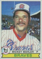 1979 Topps #331 Mickey Mahler Baseball Card