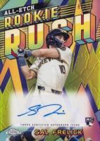 2024 Topps Chrome Update Chrome All-Etch Rookie Rush Autographs #SF Sal Frelick Baseball Card