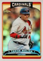 2006 Topps Chrome #154 Yadier Molina Refractor Baseball Card