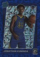 2021 Panini Donruss Optic #190 Jonathan Kuminga Fast Break Blue Basketball Card
