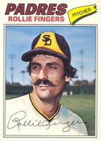 1977 O-Pee-Chee #52 Rollie Fingers Baseball Card