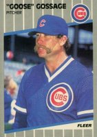 1989 Fleer #425 Goose Gossage Baseball Card