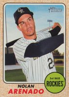 2017 Topps Heritage  #403 Nolan Arenado Baseball Card