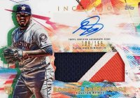 2020 Topps Inception Autograph Patch #RAR Rogelio Armenteros Baseball Card