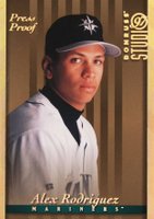 1997 Studio Press Proof #43 Alex Rodriguez Gold Baseball Card
