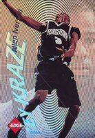 1996 Collector's Edge Key Kraze #9 Allen Iverson Factory Set Basketball Card
