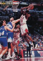 1997 Collector's Choice  #390 Michael Jordan Basketball Card