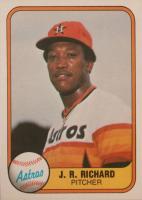 1981 Fleer #56 J.R. Richard Baseball Card