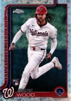 2025 Topps Chrome Logofractor Edition #132 James Wood Baseball Card