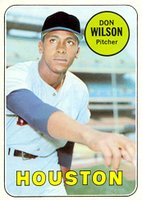 1969 Topps #202 Don Wilson Baseball Card