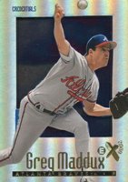 1997 Skybox E-X2000 #57 Greg Maddux Credentials Baseball Card