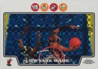 2008 Topps Chrome #100 Dwyane Wade Xfractor Basketball Card