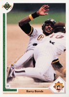 1991 Upper Deck #154 Barry Bonds Baseball Card
