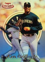1999 Topps Gold Label Class 1 #100 Ken Griffey Jr. Red Label Baseball Card