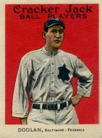 1915 Cracker Jack #120 Mickey Doolan Baseball Card