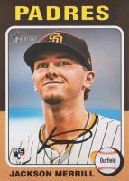 2024 Topps Heritage #689 Jackson Merrill Color Swap Baseball Card