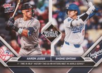 2024 Topps Now #863 Aaron Judge/Shohei Ohtani Baseball Card