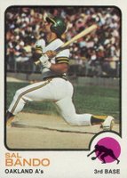1973 Topps #155 Sal Bando Baseball Card