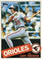 1985 Topps Mini #109 Gary Roenicke Baseball Card
