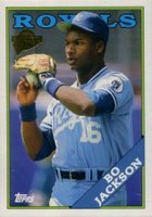 2005 Topps All-Time Fan Favorites #3 Bo Jackson Baseball Card