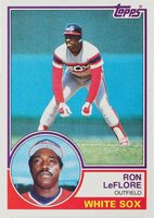 1983 Topps #560 Ron LeFlore Baseball Card