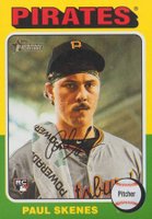 2024 Topps Heritage #594 Paul Skenes Image Variation Baseball Card