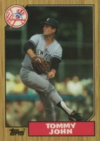 1987 Topps Tiffany #236 Tommy John Baseball Card