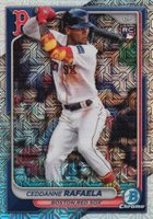 2024 Bowman Chrome Mega Box #5 Ceddanne Rafaela Baseball Card