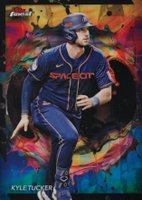 2024 Topps Finest #263 Kyle Tucker Oil Spill Refractor Baseball Card