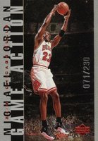 1998 Upper Deck MJ Living Legend Game Action #G28 Michael Jordan Silver Basketball Card