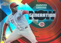 2022 Topps Chrome Update Generation Now #GNC21 Hunter Greene Baseball Card